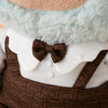 【Q-pot.×tiny tot toys】チョコレート パンツドレス（ぬいぐるみ用）