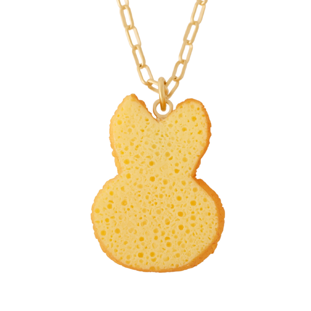 【Q-pot.×たぬきゅんフレンズ】ネックレス ラビやん/受注販売