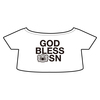 【たぬきゅんフレンズ×TLGF】「Bless Friends」ぬいぐるみ用 Tシャツ　コアラさん「SNGB」